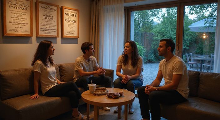 Gemütliche Lounge mit entspannter Atmosphäre und diskreten Angeboten für Erwachsene. Gemütliche Lounge mit entspannter Atmosphäre und diskreten Angeboten für Erwachsene.