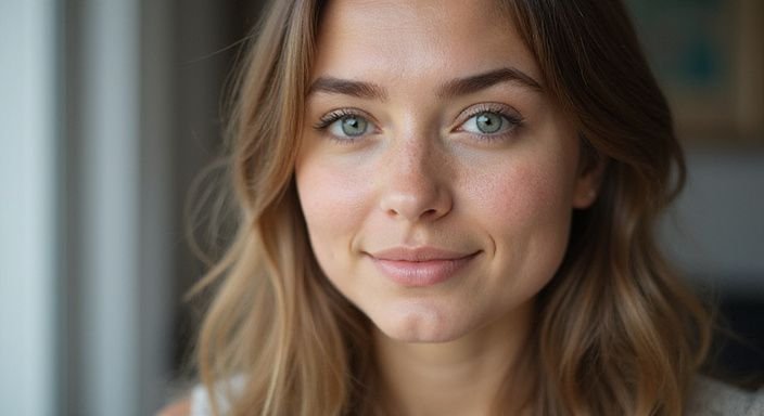 Nahaufnahme eines Porträts mit realistischem Ausdruck und Details. Sexkontakt in Biel online